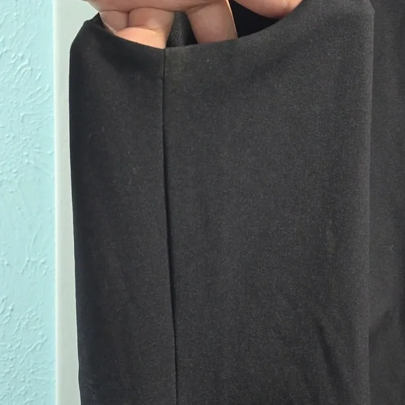 Ellen Tracy Black Dress with Gold Accents - Picture 9 of 16